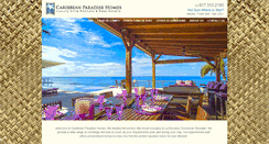 Desktop Screenshot of caribbeanparadisehomes.com